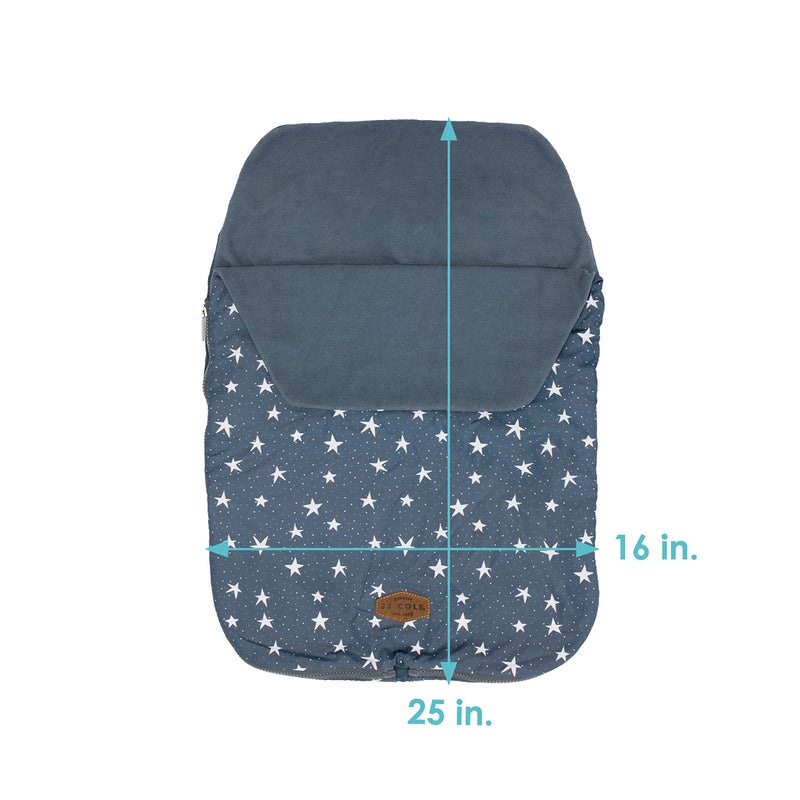 JJ Cole Baby Bundle 365 - Baby Car Seat Cover & Stroller Accessory - Lightweight Baby Bunting for Year Round Comfort - Image 2